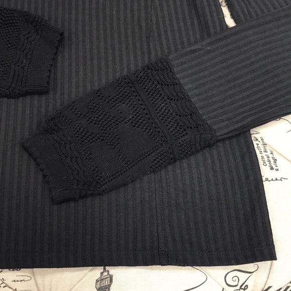 🎁 Free People Colette Scallop Neck Trim Knit Sweater - Picture 6 of 9